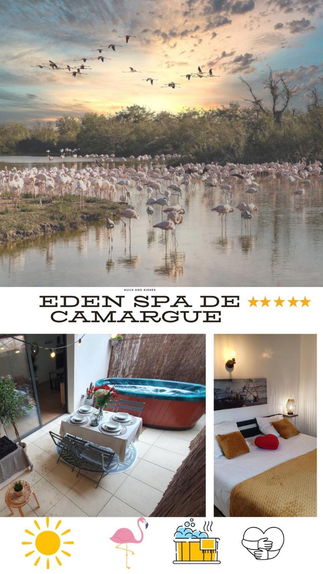 Villa L'Eden De Camargue- Spa Et Nature Candillargues エクステリア 写真